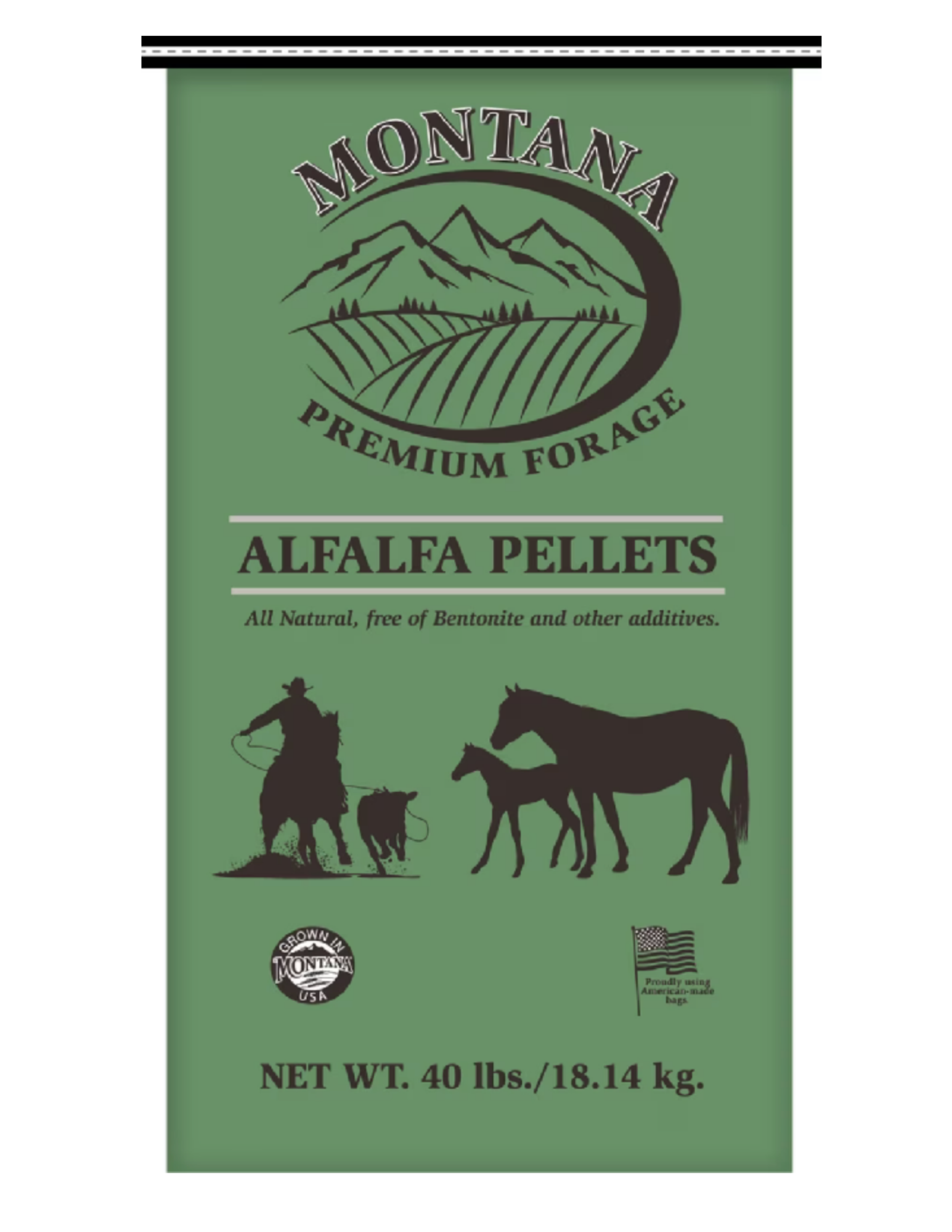 Montana Premium Forage Alfalfa Pellets