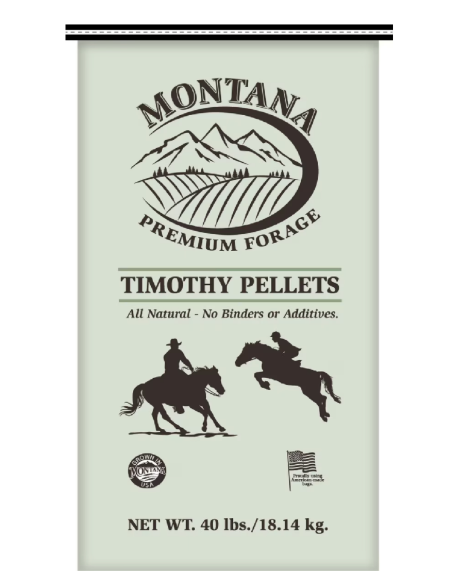 Montana Premium Forage Timothy Pellets